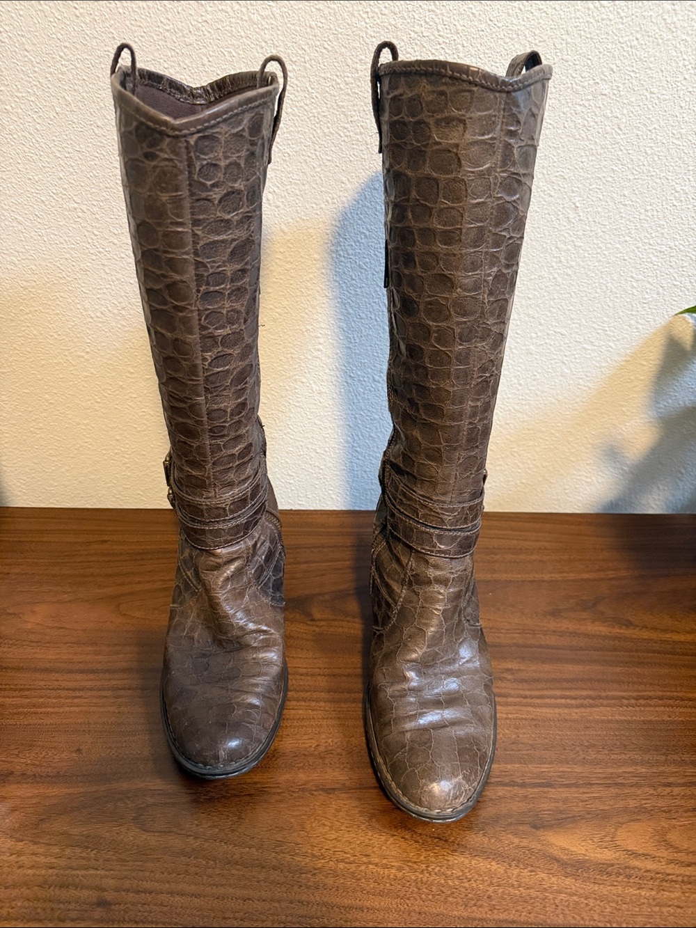 Born Tall leather boots